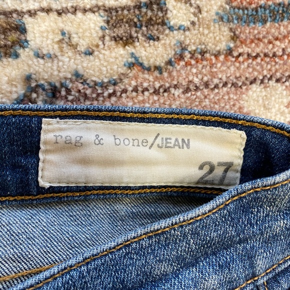 Mid rise, boyfriend fit, rag and bone jeans. - Picture 3 of 8